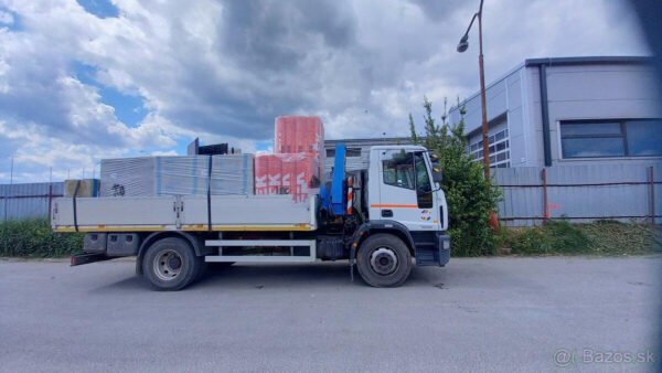 Camion Iveco EuroCargo 2005 avec Grue Hydraulique Fassi 80 – Image 8