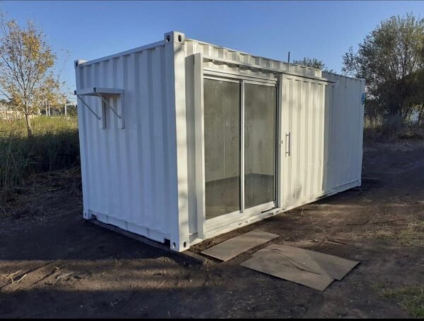 Conteneur de 20 Pieds avec Porte, Fenêtre et Salle de Bain KOMCF – Image 2