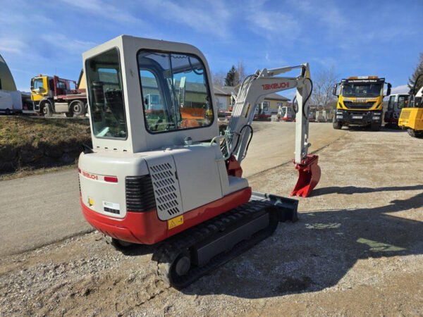 Mini-Pelle Takeuchi TB125 (2000) + 3 Godets – Image 8