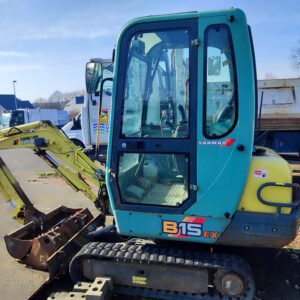 Mini-Pelle à Chenilles Ammann-Yanmar B15EX – 2002