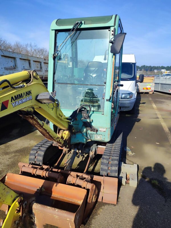 Mini-Pelle à Chenilles Ammann-Yanmar B15EX – 2002 – Image 2
