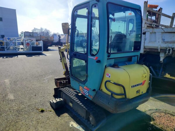 Mini-Pelle à Chenilles Ammann-Yanmar B15EX – 2002 – Image 6