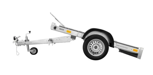 Remorque Moto UNITRAILER MOTO 1 – PTAC 750 kg – Rail 1,5 m / 1,9 m