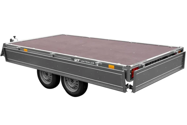 Remorque double essieu UNITRAILER SOLID 300/2 – Image 3