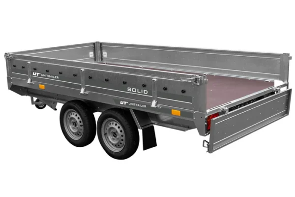 Remorque double essieu UNITRAILER SOLID 300/2 – Image 4