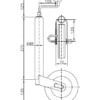 Roue Jockey pour Remorque – Diamètre 48 mm – Image 2
